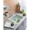 Ruvati Sink, Granite Composite, 20" W x 18.5" L x RVG1018WH - alternate 3